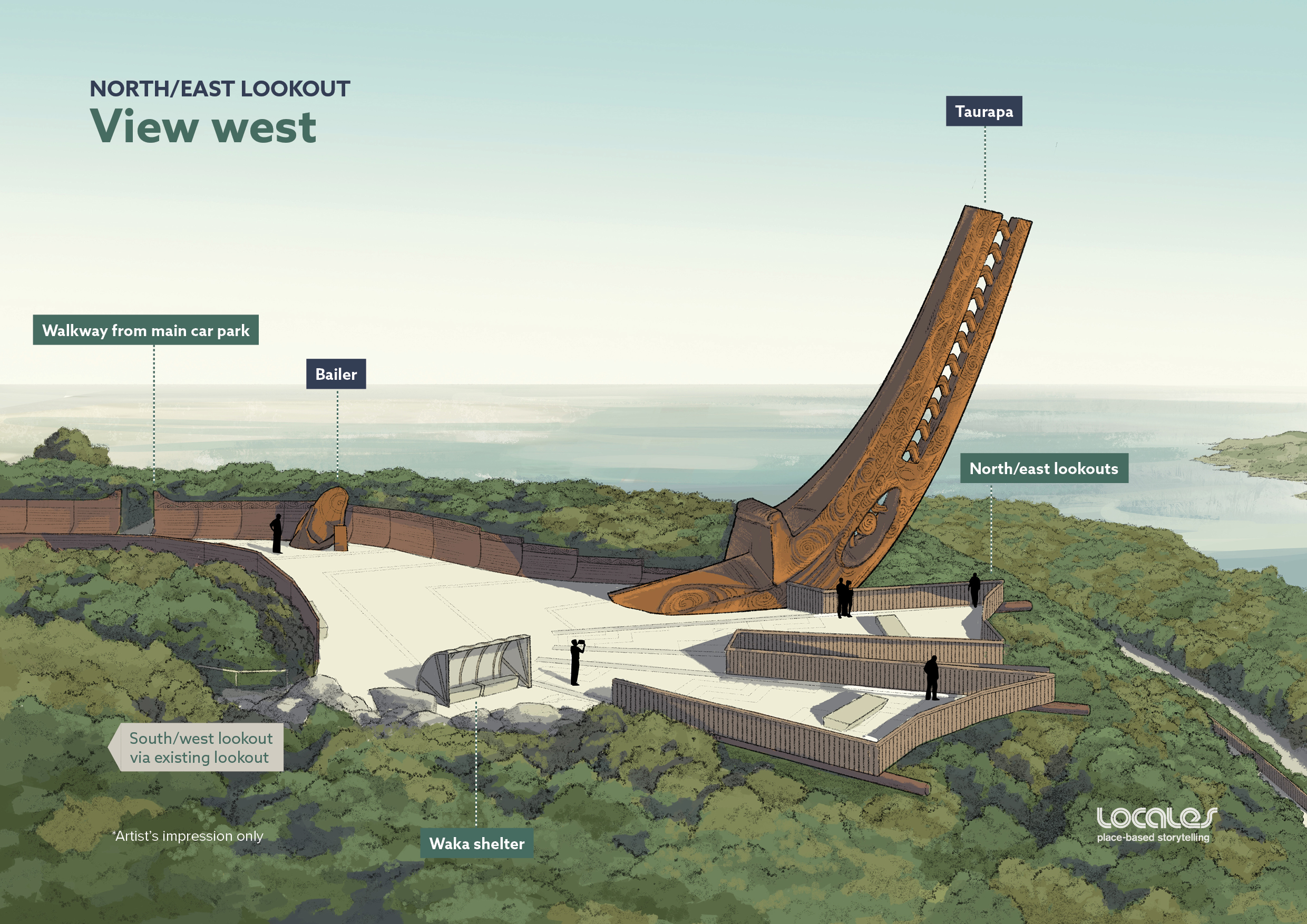 World class visitor experience planned for Motupōhue Bluff Hill